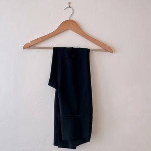 Ali Yoga Black High-Waist Ripped Warrior Legging